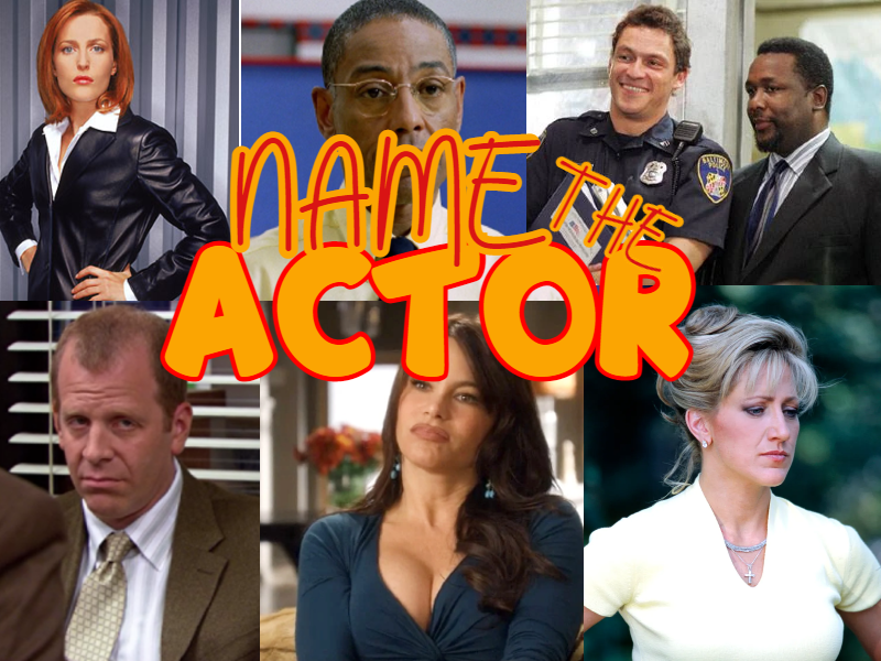 Who played these famous TV characters? Name the Actor Quiz